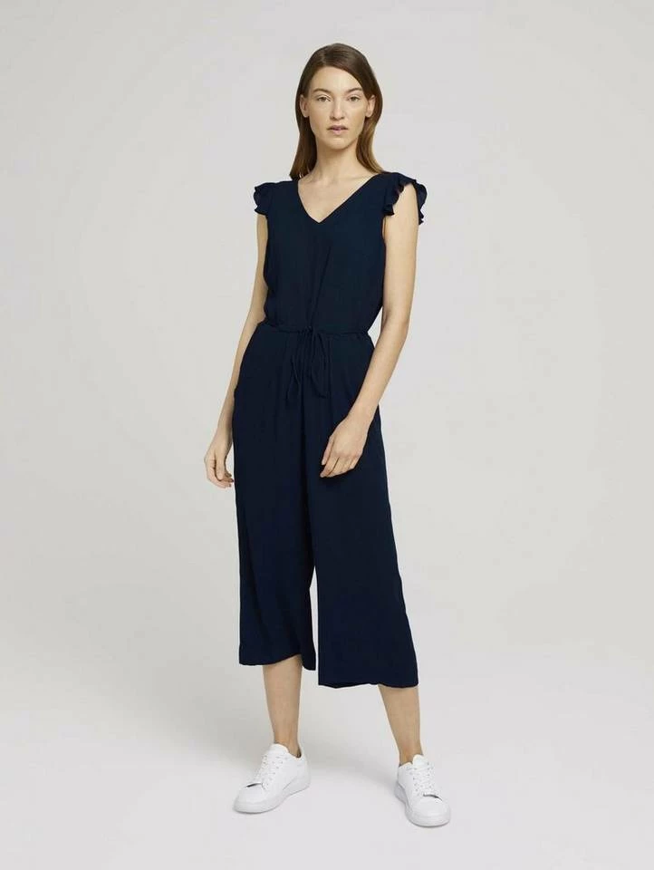 Angebote 🤩 TOM TAILOR Jumpsuit »Damen Jumpsuit Regular Fit Ärmellos« Flamingo (77), Sky Captain Blue 🥰 15 Angebote 🤩 TOM TAILOR Jumpsuit »Damen Jumpsuit Regular Fit Ärmellos« Flamingo (77), Sky Captain Blue 🥰 - Image 15