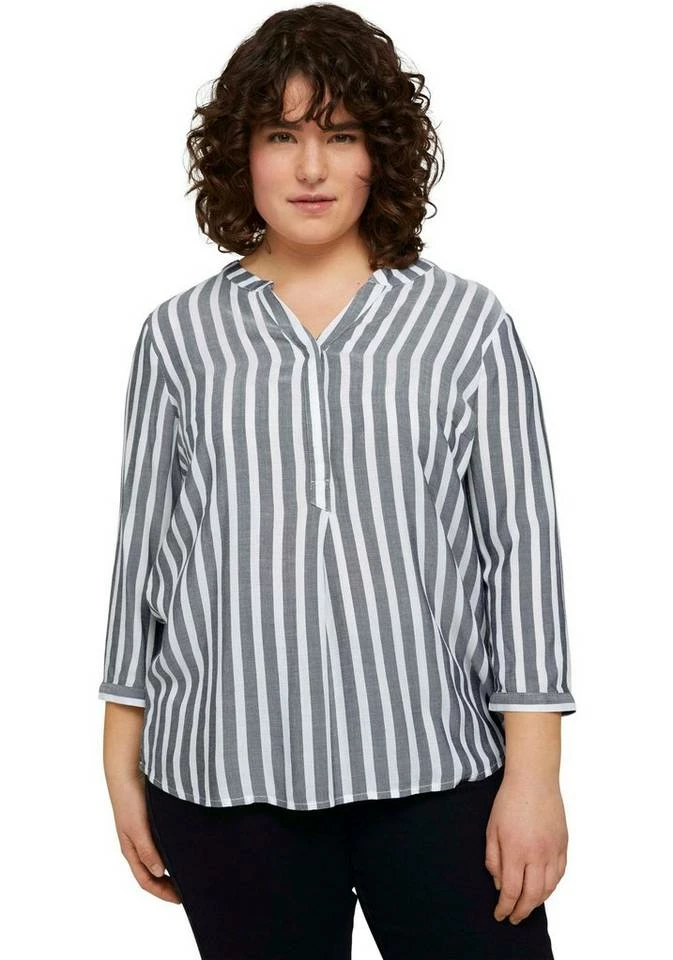 Auslauf 💯 TOM TAILOR MY TRUE ME Schlupfbluse mit tollen Streifen Offwhite-navy, Beere-gestreift 🔥 6 Auslauf 💯 TOM TAILOR MY TRUE ME Schlupfbluse mit tollen Streifen Offwhite-navy, Beere-gestreift 🔥 - Image 6