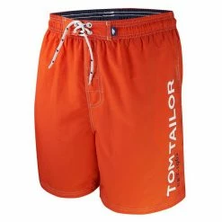 Brandneu ⭐ TOM TAILOR Badehose, mit Taschen und Innenslip Rot, Orange 😍 -Tom Tailor Verkaufsgeschäft ce6cbfbd 5672 5262 a935 fb79e081242b