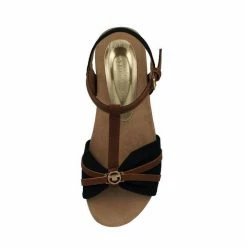 Neu 🤩 TOM TAILOR »Tom Tailor Women 3292209 🩴 Sandaletten schlicht Logo-Print« Riemchensandale 🔥 -Tom Tailor Verkaufsgeschäft ce80aaf5 27fc 50b0 af66 5cce3ee237e7