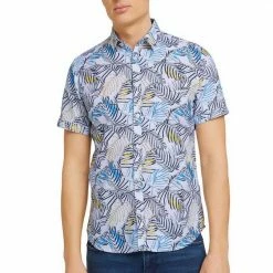 Am billigsten 🧨 TOM TAILOR Kurzarmhemd mit Allover-Print 😍