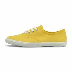 Brandneu 😍 TOM TAILOR »Sneakers Low« 👟 Sneaker Apricot, Gelb 🔥 -Tom Tailor Verkaufsgeschäft cff4f6b9 30c0 5b5b 9c98 c92d3d4f42ec