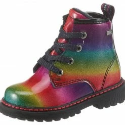 Angebote ✨ TOM TAILOR Schnürboots in Regenbogenfarben 👏