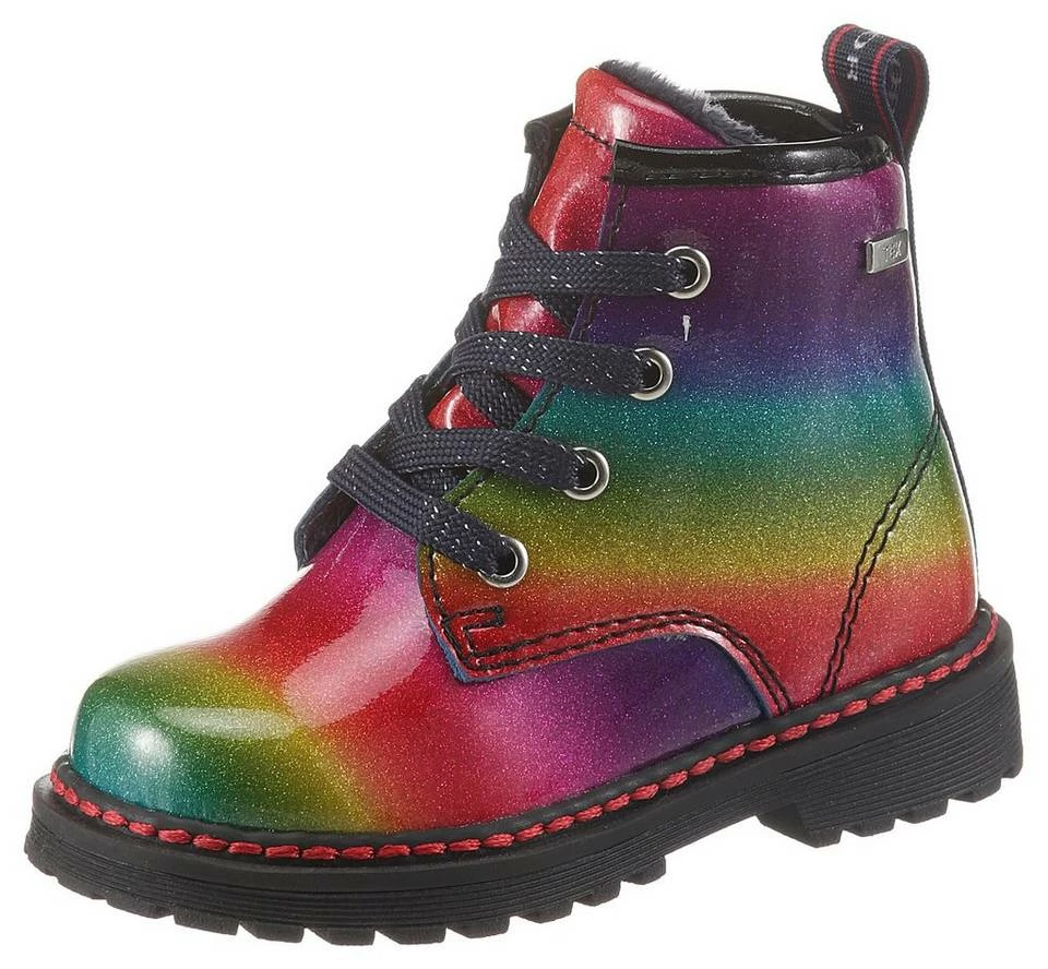 Angebote ✨ TOM TAILOR Schnürboots in Regenbogenfarben 👏 1 Angebote ✨ TOM TAILOR Schnürboots in Regenbogenfarben 👏
