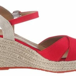 Brandneu 😉 TOM TAILOR 🩴 Sandalette in schilchtem Design Rot, Navy, Rose, Black 😀 -Tom Tailor Verkaufsgeschäft d03c2345 4095 534c 9e46 8744da2a13cc