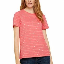 Bester Verkauf 🛒 TOM TAILOR T-Shirt mit modischen Allover-Prints Weiß-bunt-gemustert, Offwhite-bedruckt, Hellrot-bedruckt, Navy-bunt-gemustert 🌟 -Tom Tailor Verkaufsgeschäft d0605e65 3846 5a84 93a9 9eb3f9041b32