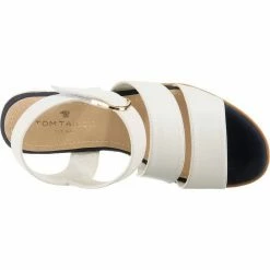 Großhandel 🎁 TOM TAILOR »Keilsandaletten« Keilsandalette Dunkelblau, Weiß-kombi 🎁 -Tom Tailor Verkaufsgeschäft d0749b3b 57db 5b66 96a4 2b3129e98382