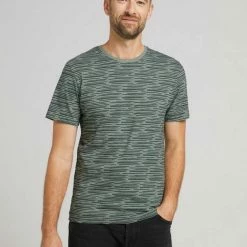 Aktion 💯 TOM TAILOR T-Shirt »T-Shirt mit Bio-Baumwolle in Melange Optik« Navy offwhite stroke stripe, Calm cloud blue stroke stripe, Dark smoke green stroke stripe 🥰 -Tom Tailor Verkaufsgeschäft d09b15be 1ca7 5e04 92c1 8b495bd8c6a9