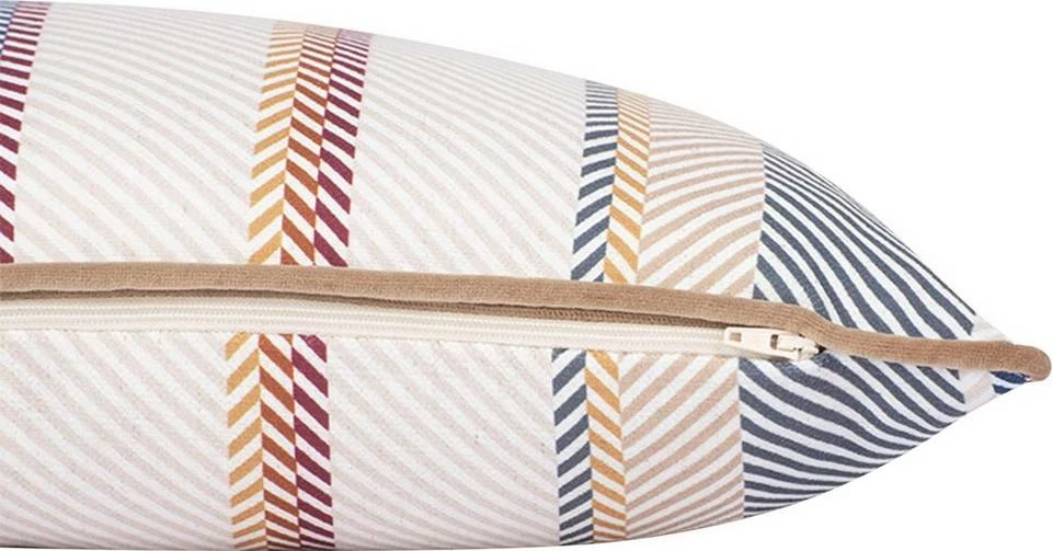 Schlussverkauf ✨ Kissenhülle »Multi Herringbone«, TOM TAILOR (1 Stück), mit farbenfrohem Druckmotiv 🔥 2 Schlussverkauf ✨ Kissenhülle »Multi Herringbone«, TOM TAILOR (1 Stück), mit farbenfrohem Druckmotiv 🔥 - Image 2