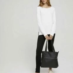 Rabatt ✔️ TOM TAILOR Shopper »Helina Shopper mit Anhängern« Off white #ft5_slash# off white, Schwarz #ft5_slash# black 😀 -Tom Tailor Verkaufsgeschäft d0bf1070 ba33 5cc3 a7b1 89861bf9cc58