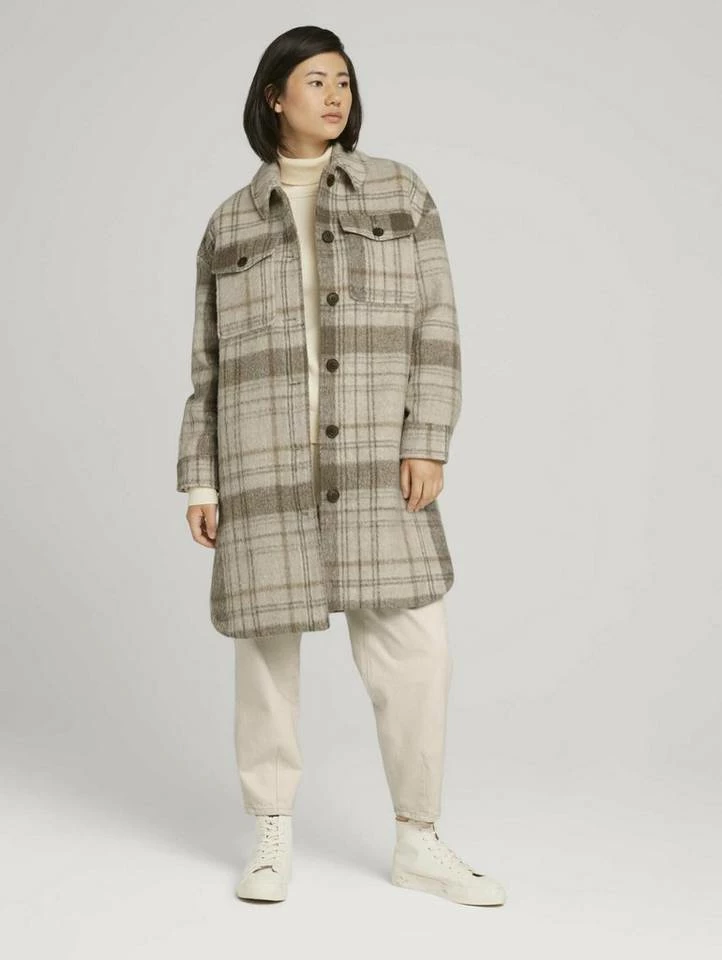 Top 10 ⭐ TOM TAILOR Regenmantel »Karierter Shaket Mantel« 🎁 3 Top 10 ⭐ TOM TAILOR Regenmantel »Karierter Shaket Mantel« 🎁 - Image 3