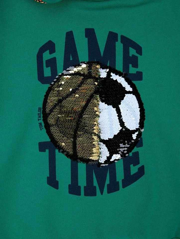 Aktion 🤩 TOM TAILOR Sweatshirt »Hoodie mit Applikation« Strong blue-blue, Greenlake-green 🧨 5 Aktion 🤩 TOM TAILOR Sweatshirt »Hoodie mit Applikation« Strong blue-blue, Greenlake-green 🧨 - Image 5