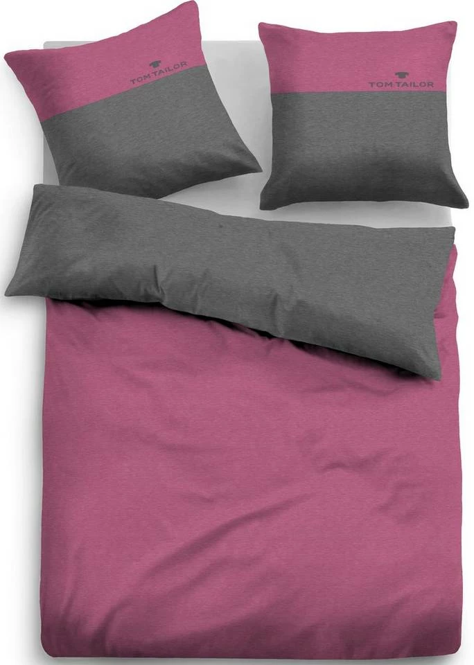 Bester Verkauf 🤩 Wendebettwäsche »Henry«, TOM TAILOR, mit Gratis-Zugabe: Sporthandtuch Türkis, Beere 🔥 2 Bester Verkauf 🤩 Wendebettwäsche »Henry«, TOM TAILOR, mit Gratis-Zugabe: Sporthandtuch Türkis, Beere 🔥 - Image 2