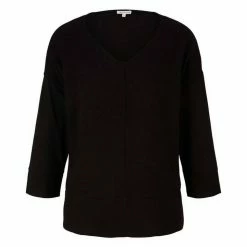 Aktion 🔥 TOM TAILOR Langarmshirt (1-tlg) Deep black, Gingerbread brown 🔔 -Tom Tailor Verkaufsgeschäft d22ea3fd fa50 5b30 a461 2972f5410da5