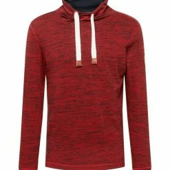 Auslauf ⌛ TOM TAILOR T-Shirt »Pullover mit Wickelkragen« Chili oil red, Oak Leaf Green 🧨 -Tom Tailor Verkaufsgeschäft d2497497 c9b9 51f7 b0a6 07b24fa51906