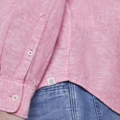 Großhandel 🌟 TOM TAILOR Langarmshirt »ray linen cotton bd 👕 shirt« ⌛ -Tom Tailor Verkaufsgeschäft d288011e c070 568c 91a8 a90de6f9cce2