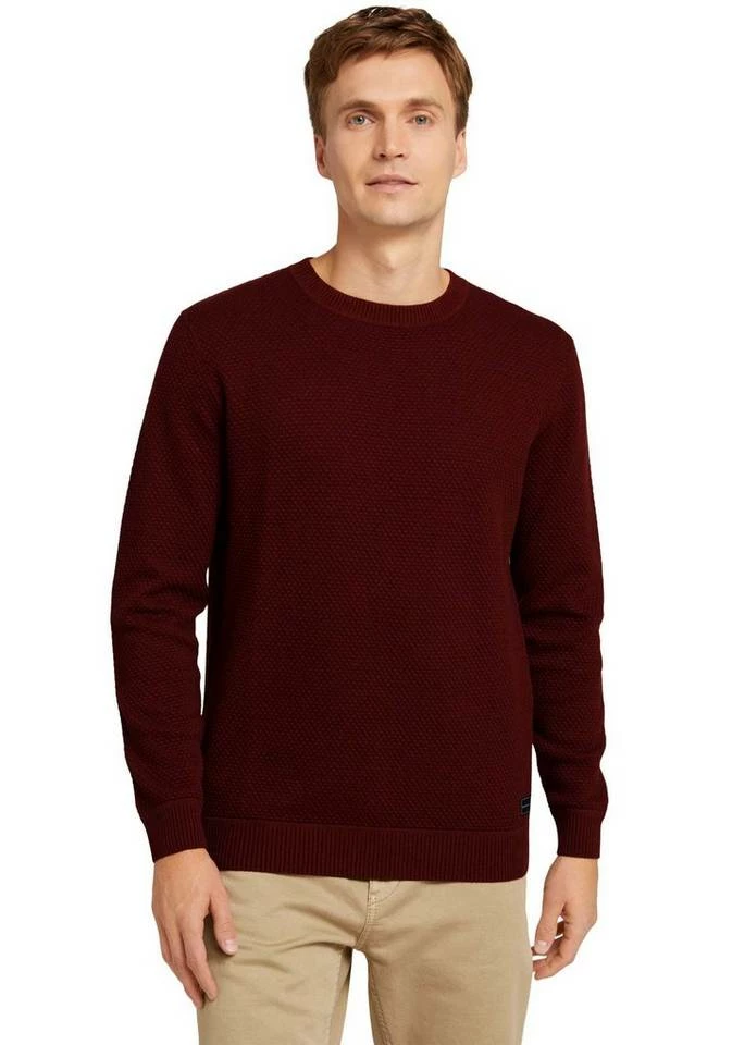 Großhandel ⭐ TOM TAILOR Rundhalspullover unifarben Spicy Chocolate Melange 19346, Navy-meliert, Mineral Stone Blue Melange, Schwarz 👍 1 Großhandel ⭐ TOM TAILOR Rundhalspullover unifarben Spicy Chocolate Melange 19346, Navy-meliert, Mineral Stone Blue Melange, Schwarz 👍