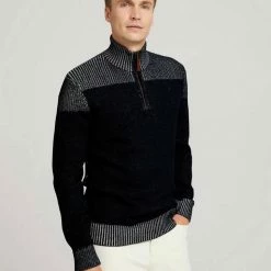 Auslauf 🔥 TOM TAILOR Strickpullover »Pullover mit Troyer Kragen« Sky Captain Blue, Soft buttercream, Decadent Bordeaux, Black Grey Melange 😀 -Tom Tailor Verkaufsgeschäft d3c5adc1 4d36 51cf 914c 4c11e34e2f2a