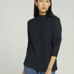 Angebote 🧨 TOM TAILOR Strickpullover mit kurze Seitenschlitze Sky Captain Blue, Olivgrün, Dunkelrosa, Hellbeige 🎉 -Tom Tailor Verkaufsgeschäft d407b95f 0907 5b6b 80ec 516a1535c2c3