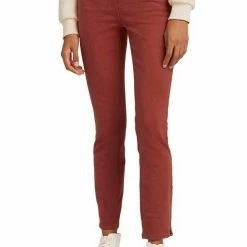 Bestpreis 😉 TOM TAILOR Stoffhose »Alexa Skinny« im 5-Pocket-Stil mit Zipper am Bein Dunkelrot, Hellbeige, Dunkelblau 🌟