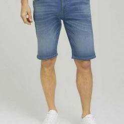 Besorgen 🥰 TOM TAILOR 👖 Jeansshorts moderner Look Darkblue (83), Mid-blue, Darkblue, Clean light stone grey denim 🔥 -Tom Tailor Verkaufsgeschäft d546b7a9 7f78 595f 8971 74b24bf2532c