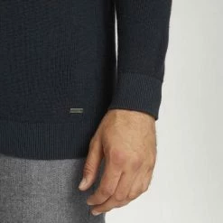 Budget 😀 TOM TAILOR Strickpullover »Strukturierter Rollkragenpullover  « Light wood taupe melange, Light Soft Grey Melange, Sky Captain Blue 😉 -Tom Tailor Verkaufsgeschäft d569fac1 7490 57ef 875a 0d0e982a96b4