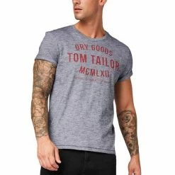 Top 10 😀 TOM TAILOR Print-Shirt Navy white yarndye s, Blue white fine stri, Red navy yarndye str, Blau-navy 😀 -Tom Tailor Verkaufsgeschäft d5c288a8 1543 5968 845d bedf3b437589