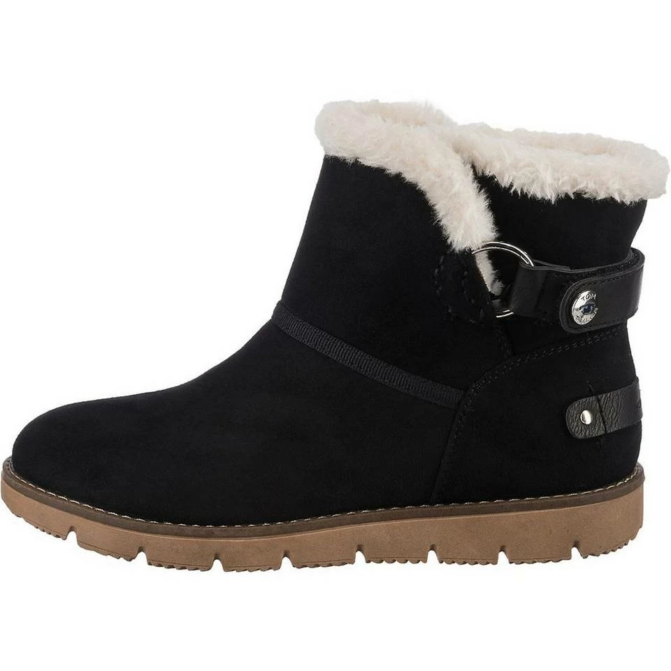 Budget ❤️ TOM TAILOR »Winterstiefeletten« Winterstiefelette Camel, Schwarz ✔️ 2 Budget ❤️ TOM TAILOR »Winterstiefeletten« Winterstiefelette Camel, Schwarz ✔️ - Image 2