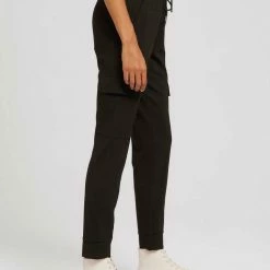 Besorgen 🧨 TOM TAILOR Culotte »Cargohose im Loose Fit« Deep black, Gingerbread brown 💯 -Tom Tailor Verkaufsgeschäft d665d133 02db 5479 b45d 04b76c89530a