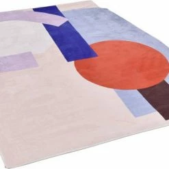 Aktion 🛒 Teppich »Shapes - NINE«, TOM TAILOR, Motivform, Höhe 5 mm, Kurzflor, bedruckt, modernes Design, ideal im Wohnzimmer & Schlafzimmer 🤩 -Tom Tailor Verkaufsgeschäft d67cfc24 5808 5388 8cf1 4b9a11f2fa49