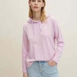 Bestpreis ❤️ TOM TAILOR Kapuzensweatshirt Iris flower, Dark sepia, Hellbeige, Dunkelblau 🎉 -Tom Tailor Verkaufsgeschäft d79cb44a c533 51d1 bfef 076e6aef2fb0