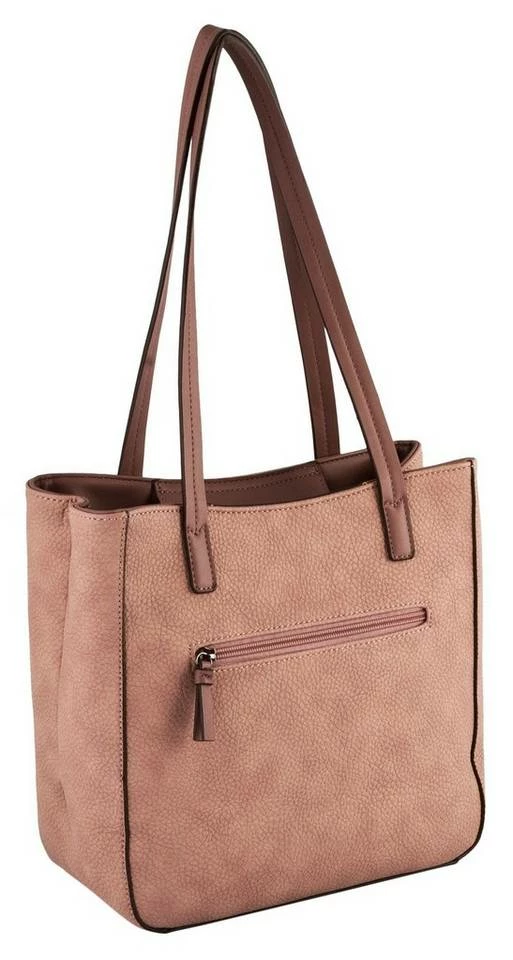 Besorgen 🎉 TOM TAILOR Shopper »MOANA«, mit Reißverschluss-Innenfach Old rose, Dark blue, Dark grey ✔️ 3 Besorgen 🎉 TOM TAILOR Shopper »MOANA«, mit Reißverschluss-Innenfach Old rose, Dark blue, Dark grey ✔️ - Image 3