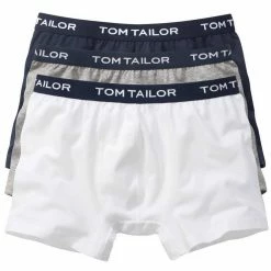 Coupon 🥰 TOM TAILOR Retro Pants (3 Stück) 3er Pack Black, 7006 navy-melange-white, Navy-melange-white, 9303 schwarz 😍