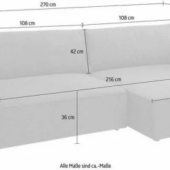 Besorgen 🤩 TOM TAILOR Ecksofa »BIG CUBE STYLE«, mit bequemen Stegkissen, extra große Sitztiefe Ice blue TBO 56, Moody grey TBO 29, Coconut brown TBO 12, Anthracite TBO 9 😀 -Tom Tailor Verkaufsgeschäft d8b451dd 4a62 5d0f 98d4 acc121cf0511