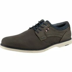 Blitzangebot 🧨 TOM TAILOR »Business Schuhe« Schnürschuh Cognac, Navy, Grau, Grey ⌛ -Tom Tailor Verkaufsgeschäft d8d6140f a92a 5940 858c 89a0d4397a99