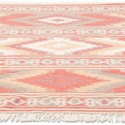 Budget 🌟 Wollteppich »Kelim Colors I«, TOM TAILOR, rechteckig, Höhe 5 mm, reine Wolle, robust und strapazierfähig, mit Fransen, Boho-Style, Wohnzimmer Grau, Gelb, Rot 🧨 -Tom Tailor Verkaufsgeschäft d8fade77 aa9a 5740 958e c10ce2f128df