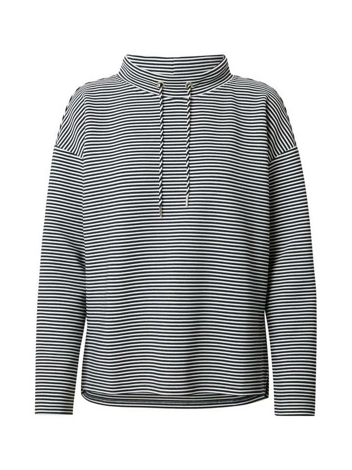 Am billigsten ✨ TOM TAILOR Sweatshirt (1-tlg) Navy offwhite ottoman stripe, Whisper White ✔️ 15 Am billigsten ✨ TOM TAILOR Sweatshirt (1-tlg) Navy offwhite ottoman stripe, Whisper White ✔️ – Bild 15