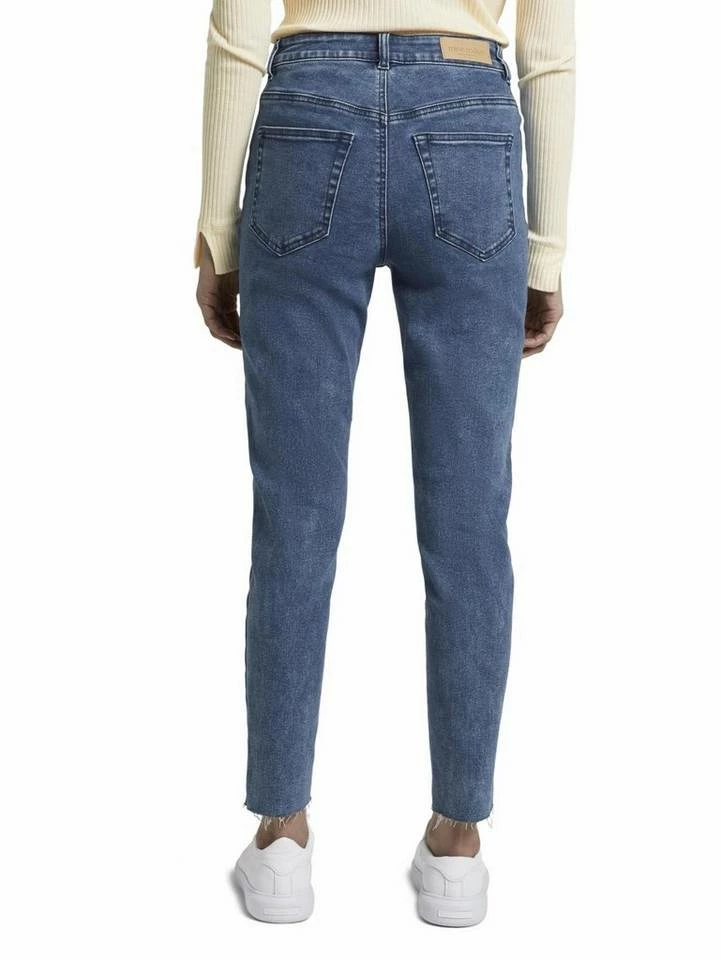 Neu ⌛ TOM TAILOR Bequeme 👖 Jeans »Denim tapered mid bl« ⭐ 4 Neu ⌛ TOM TAILOR Bequeme 👖 Jeans »Denim tapered mid bl« ⭐ - Image 4
