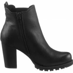 Auslauf 🛒 TOM TAILOR Stiefelette mit Logo auf dem Stretcheinsatz ❤️ -Tom Tailor Verkaufsgeschäft db1d8658 c214 54bb 9fef eb602d8f94f5