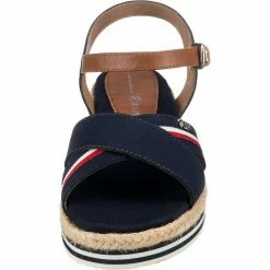 Budget ⌛ TOM TAILOR »Riemchensandalen« Riemchensandale Offwhite, Navy ❤️ -Tom Tailor Verkaufsgeschäft dbe65d4e ab0a 5bfb 9d01 3e7fa622534a
