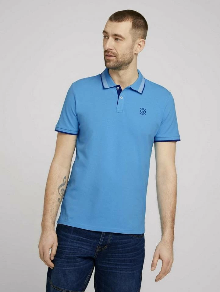 Bestes Angebot 😀 TOM TAILOR Poloshirt »Poloshirt« Light Stone Grey Melange, Aquarius turquoise, Plain Red, Black 😍 23 Bestes Angebot 😀 TOM TAILOR Poloshirt »Poloshirt« Light Stone Grey Melange, Aquarius turquoise, Plain Red, Black 😍 - Image 23