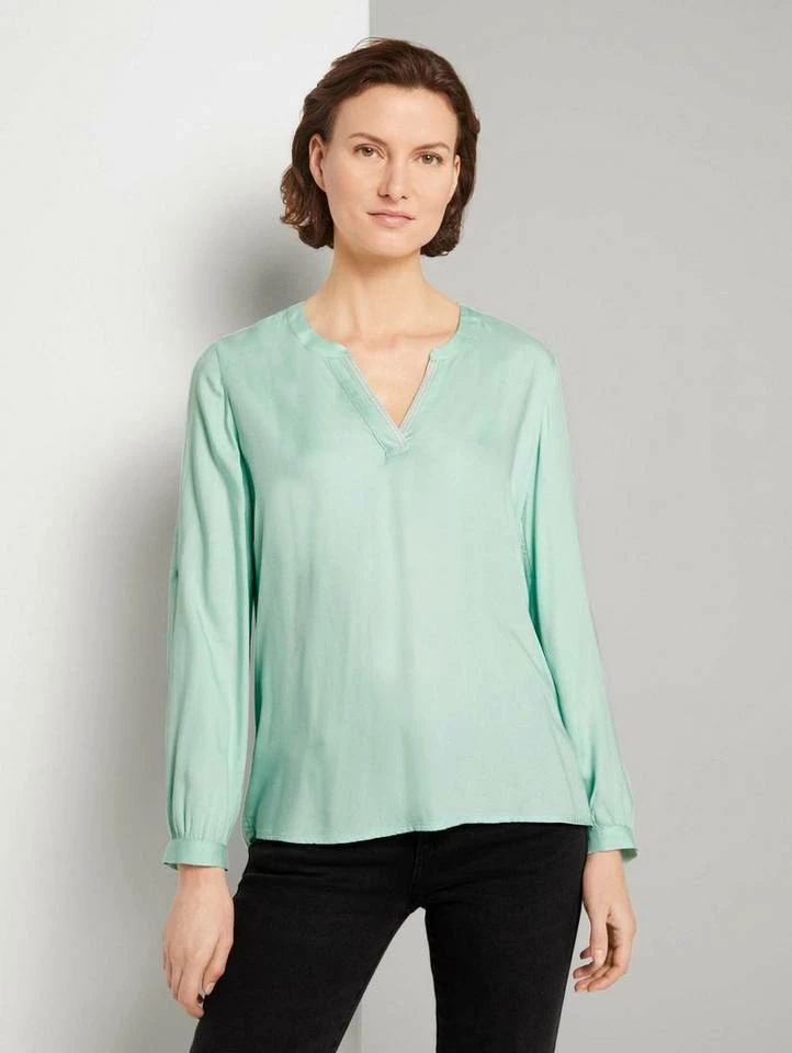 Aktion 💯 TOM TAILOR Langarmbluse Minty green, Strong peach tone, Clear Light Blue ✨ 25 Aktion 💯 TOM TAILOR Langarmbluse Minty green, Strong peach tone, Clear Light Blue ✨ - Image 25