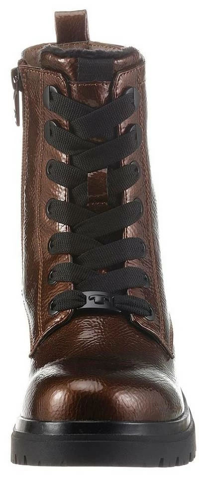 Aktion ⌛ TOM TAILOR Schnürboots mit Logo Black, Braun, Beige 🥰 5 Aktion ⌛ TOM TAILOR Schnürboots mit Logo Black, Braun, Beige 🥰 - Image 5