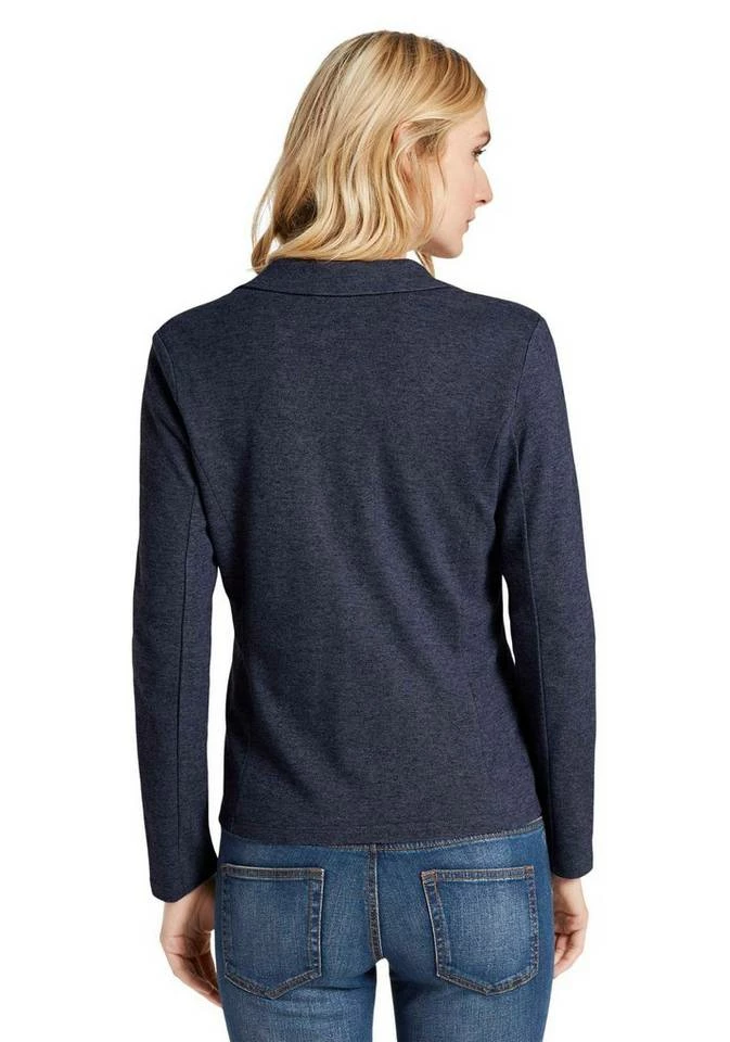 Auslauf 😉 TOM TAILOR Kurzblazer mit Wiener-Nähten Sky captain blue melange, Sky Captain Blue ❤️ 2 Auslauf 😉 TOM TAILOR Kurzblazer mit Wiener-Nähten Sky captain blue melange, Sky Captain Blue ❤️ – Bild 2