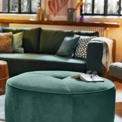 Auslauf 😉 TOM TAILOR Pouf »DROP CHIC«, mit Kedernaht & Steppung im Sitz, ø 90 cm Dark navy TBO 6, Pond TSV 616, Copper TSV 22, Deep sea REC 616 ✔️ -Tom Tailor Verkaufsgeschäft deea23dd 7791 55b5 bf5e 4b765482fc91