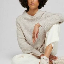 Auslauf 🎉 TOM TAILOR Strickpullover »Melierter Pullover mit Stehkragen« 🎉 -Tom Tailor Verkaufsgeschäft df42b633 995a 585d b77f b8fc5d909263