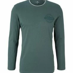 Budget ⭐ TOM TAILOR T-Shirt »Langarmshirt mit Brustprint« Sky Captain Blue, Anthracite Melange, Dark Gable Green, Decadent Bordeaux 🎁 -Tom Tailor Verkaufsgeschäft df4ecdf3 3431 56fc b86b 3fcb125cf722