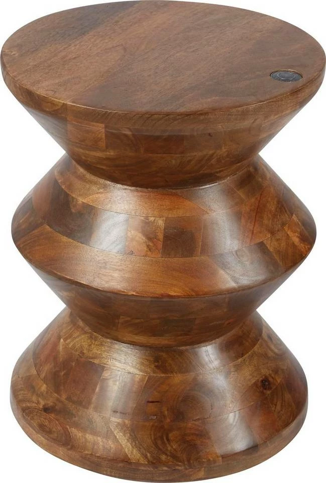 Am billigsten ✔️ TOM TAILOR Hocker »T-WOOD STOOL HIGH«, dekorativer Hocker aus Mangoholz, mit Knopfdetail ❤️ 4 Am billigsten ✔️ TOM TAILOR Hocker »T-WOOD STOOL HIGH«, dekorativer Hocker aus Mangoholz, mit Knopfdetail ❤️ - Image 4