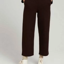 Coupon 🎁 TOM TAILOR Culotte »Cropped Stoffhose« Oyster grey melange, Java dark brown melange 👍 -Tom Tailor Verkaufsgeschäft df67b146 41fd 547e 9c83 97368a7d7065