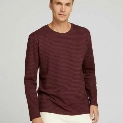 Bester Verkauf ⌛ TOM TAILOR Langarmshirt (1-tlg) Bordeaux grindle stripe, Buttercream grindle stripe, Black grey grindle stripe 🔥 -Tom Tailor Verkaufsgeschäft df73727f 98c3 5412 809b c42d9f350c39
